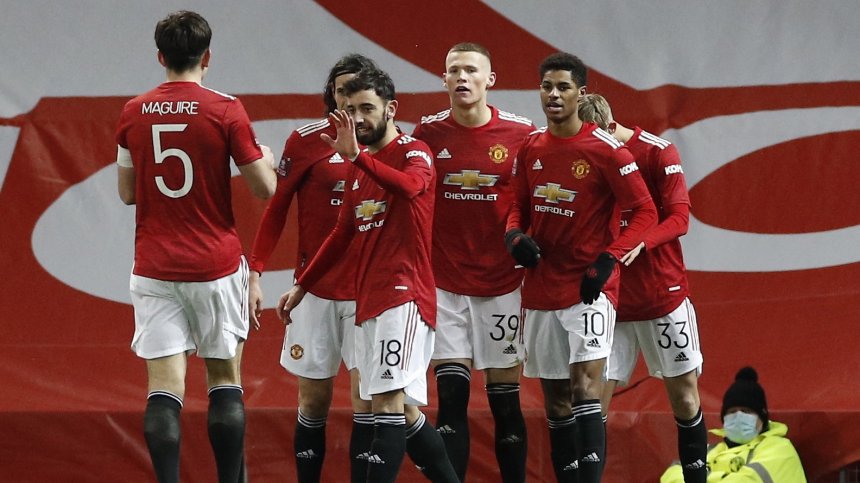 "Манчестър Юнайтед" се поизмъчи, но е на 1/4-финал за FA Cup