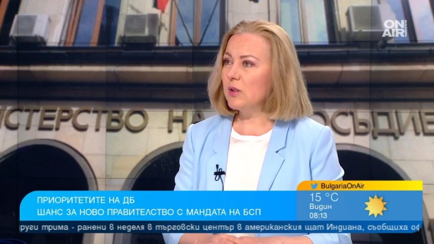 Надежда Йорданова: Ще продължи ли БСП депутинизацията? ДБ няма да поставя червени линии