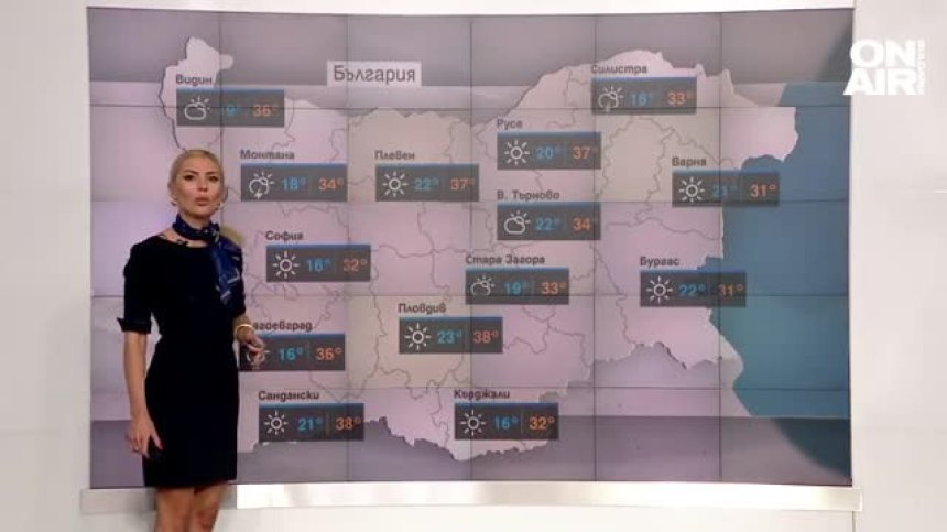 Стойте на сянка, температурите днес ще приближат 40 градуса