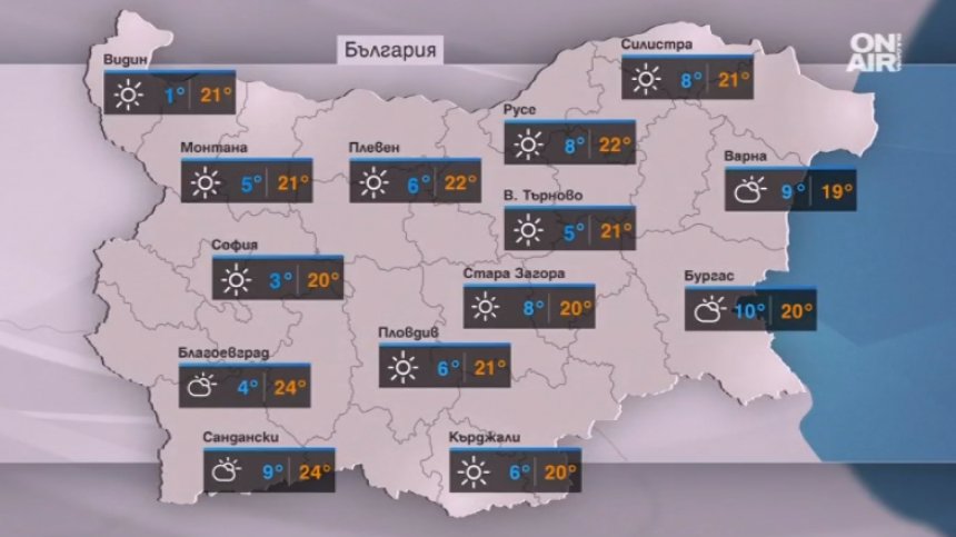Циганското лято продължава! Очаква ни слънчев и топъл уикенд