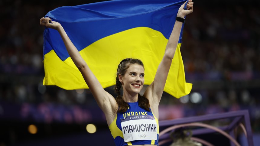 Украинката Ярослава Магучих спечели златото в скока на височина в Париж