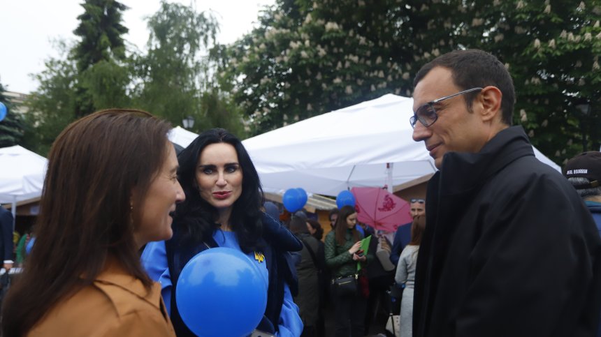 Палитра от танци в София на концерта "20 години заедно" в Деня на Европа