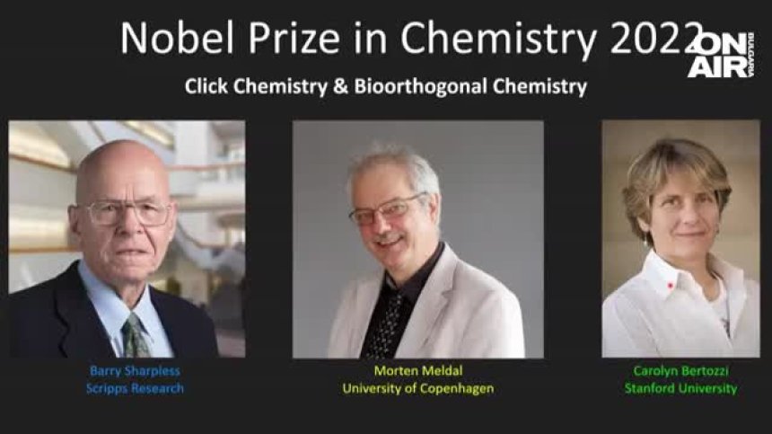 Трима учени си поделят Нобеловата награда заради разработването на клик-химията