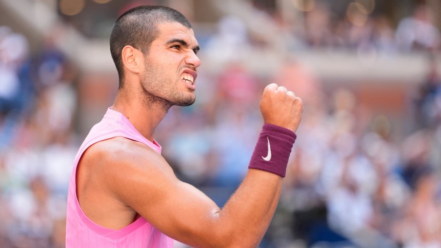 Карлос Алкарас е на четвърт финал на US Open и чака Лехечка