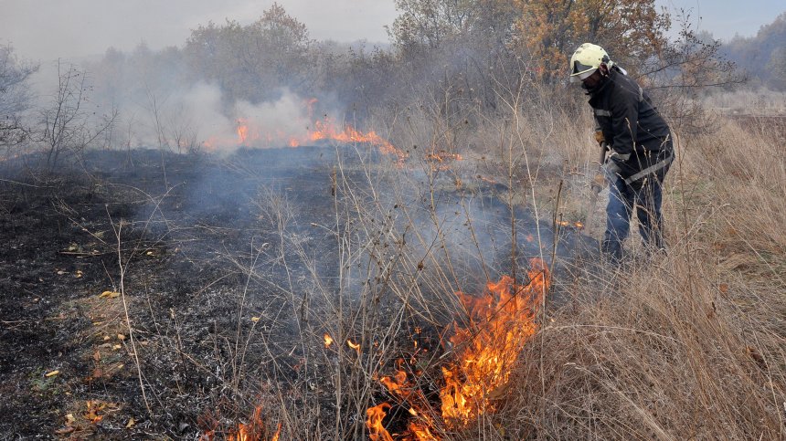 Пожар стигна дворове в харманлийското село Овчарово, тежка е обстановката и в Свиленградско