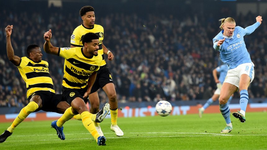 Холанд и "Сити" разбиха "Йънг Бойс", Пепе от "Порто" счупи рекорд на Тоти