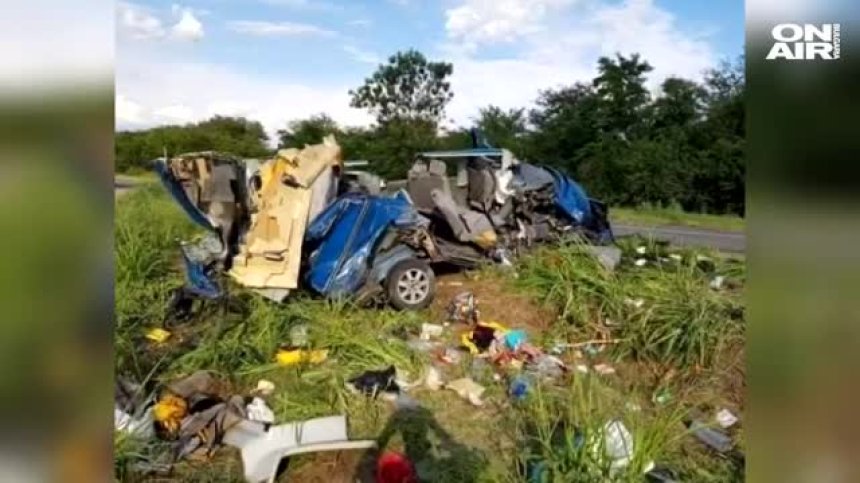 Петима българи са загинали при зверска катастрофа в Румъния