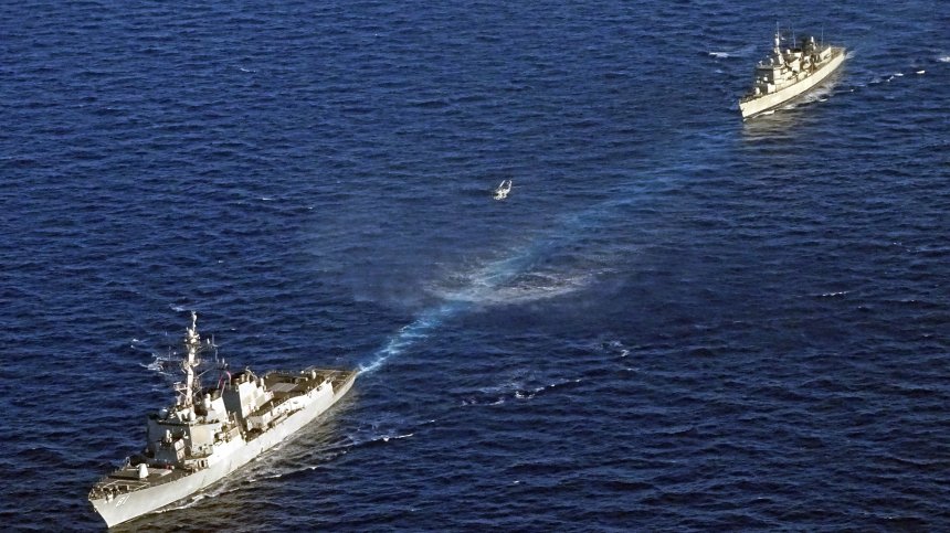 Гръцката фрегата "Хидра" унищожи два дрона в Червено море