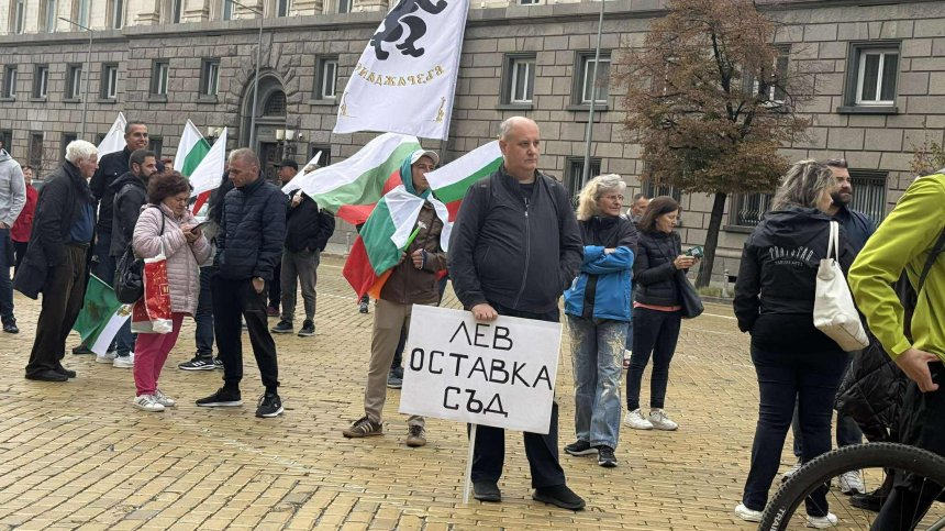 "Възраждане" на протест пред парламента за спасяване на българския лев