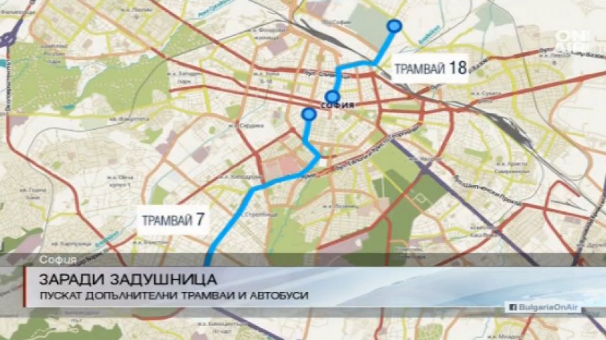 Допълнителен транспорт в София заради Задушница