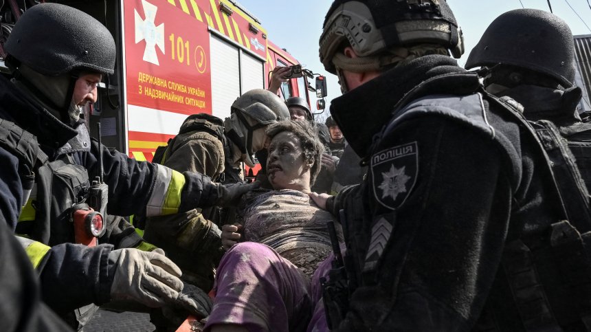 Лицето на войната в Запорожие след безмилостните атаки на Русия (СНИМКИ)