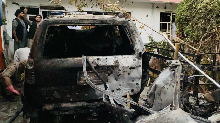 Шестима души, включително четири деца, са убити при ракетната атака в Кабул