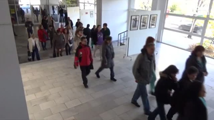 Протест на лекари пред Общинския съвет в Пловдив
