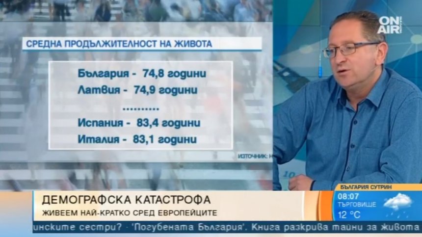 Експерт: Най-големият проблем за демографската криза е отливът на млади хора в чужбина