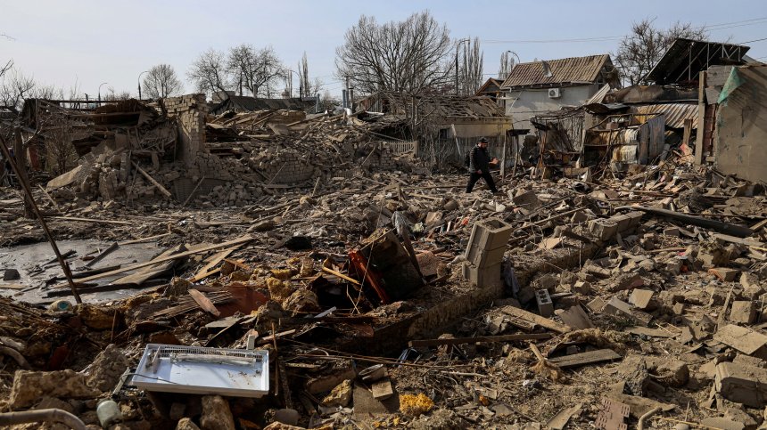 Русия удари тежко украинския град Херсон