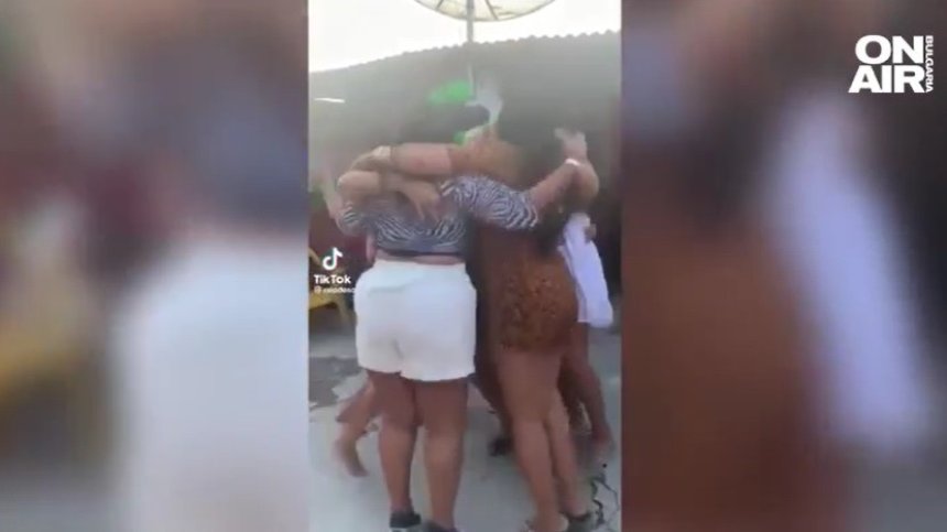 Жени пропаднаха под земята по време на парти в Бразилия (+ВИДЕО)