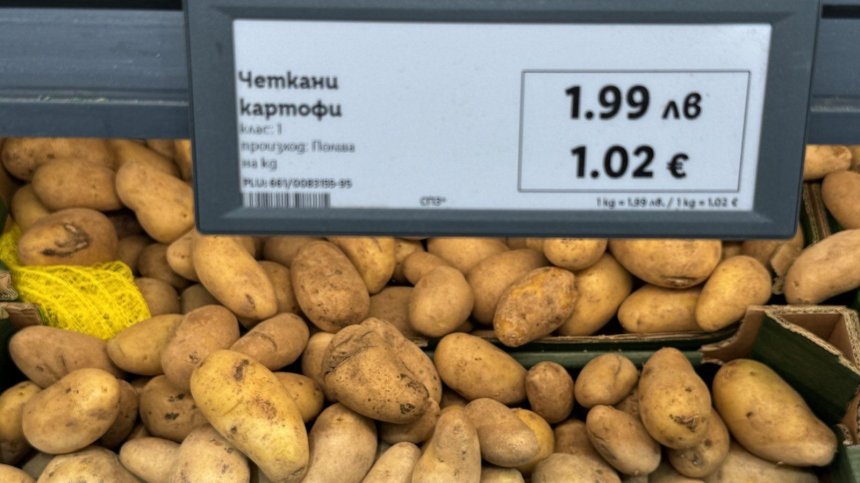 От днес цените в България задължително се изписват и в лева, и в евро