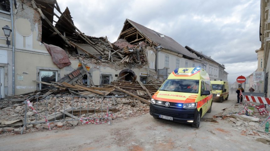 Вторични трусове и пострадал българин: Разрушенията в Хърватия са огромни