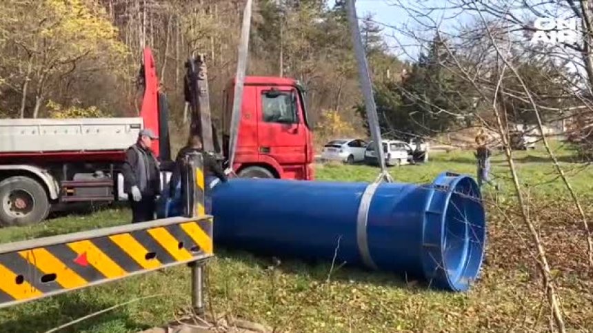 Голяма авария остави Велико Търново без вода