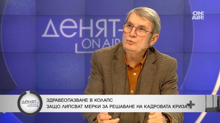 Проф. Хинков: Няма да позволят на Силви Кирилов да реформира здравеопазването