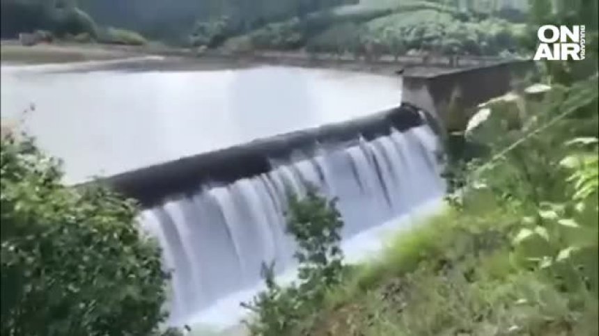 Язовир Бебреш преля след проливните дъждове (+ВИДЕО)