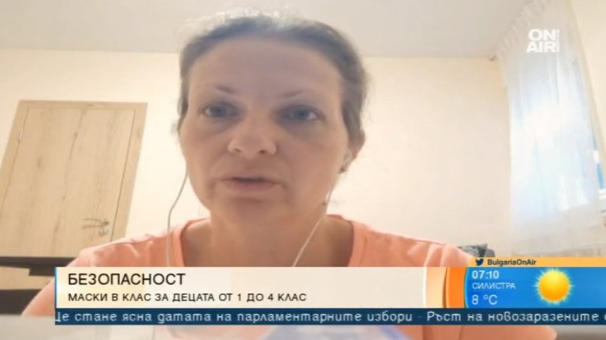 Учител: Делта вариантът не щади децата, трябва да носят маски в час