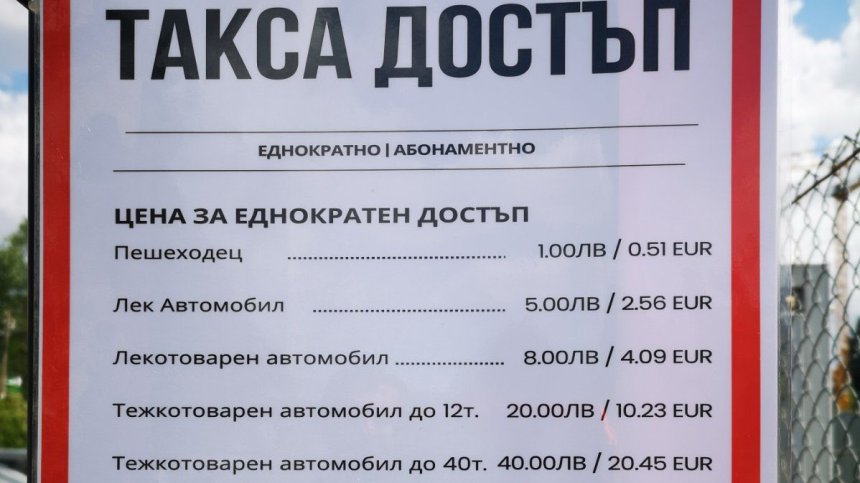 Фирма поставила такса достъп за общинска улица в Божурище
