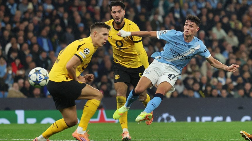 "Манчестър Сити" унищожи "Борусия" (Д) в Шампионската лига