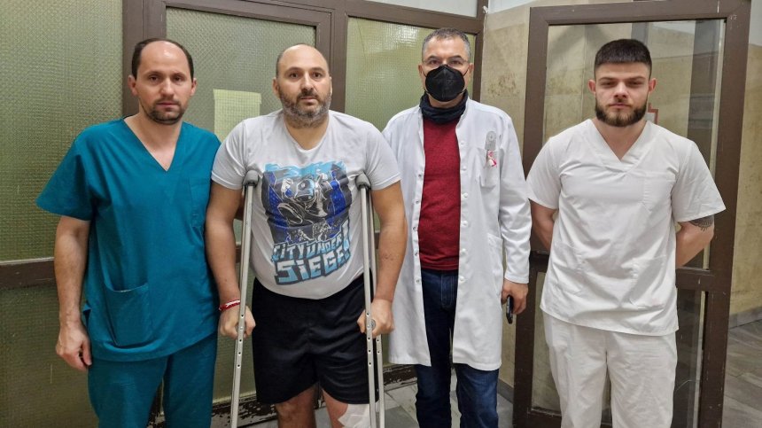 Спасиха крака на моторист след ПТП с трансплантация на кост от трупен донор в ИСУЛ