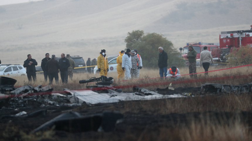 Откриха черната кутия на разбилия се турски самолет в Грузия