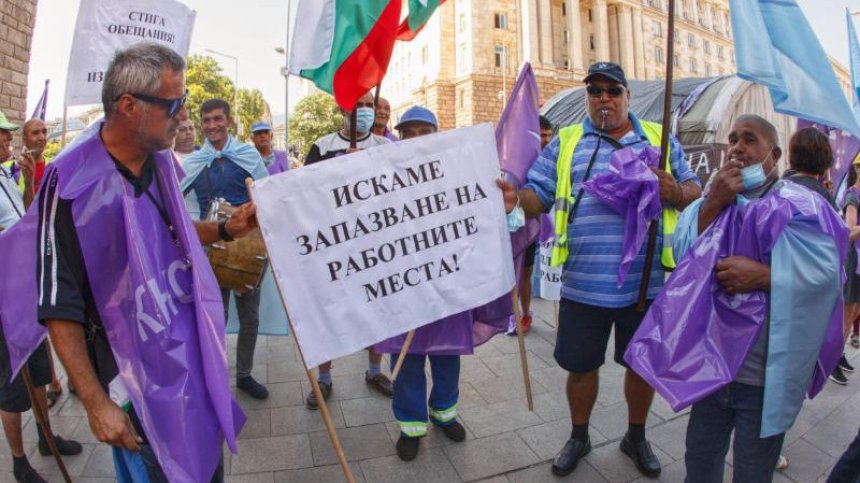 Пак блокират АМ "Тракия", служители на "Автомагистрали &ndash; Черно море" си искат парите
