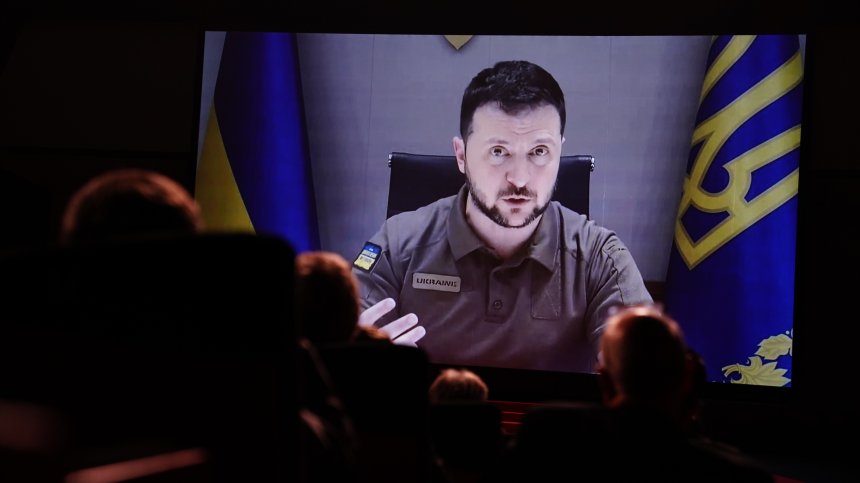 Зеленски: Трябва ни нов Чаплин, който да докаже, че киното не е нямо пред войната