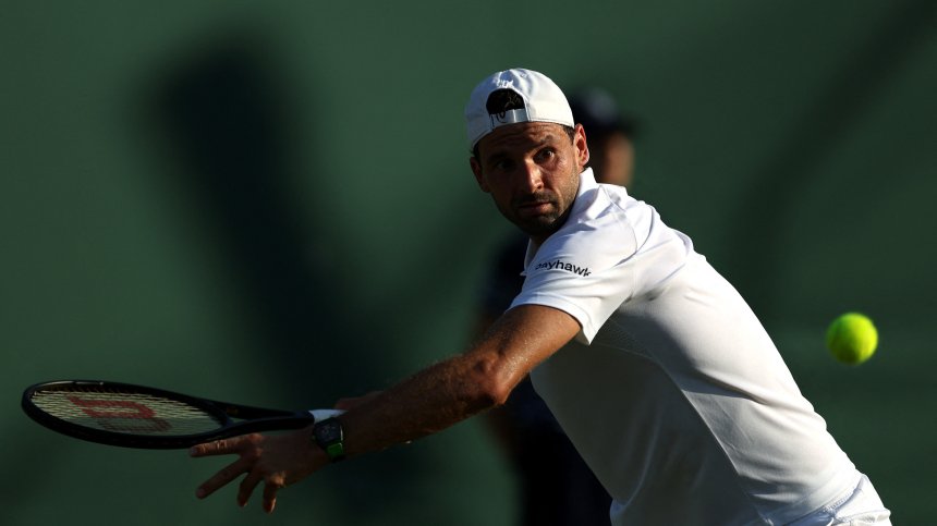 Григор Димитров стартира с убедителна победа на "Уимбълдън" срещу японец