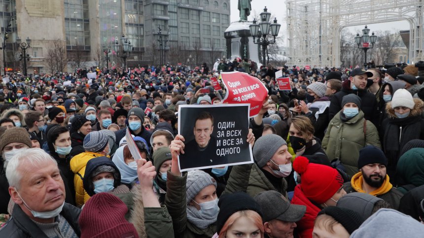 Над 3000 души са арестувани на протестите в подкрепа на Навални