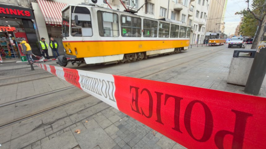 Столичната община за блъснатото дете: Водачът на трамвая е жена с 20-годишен опит