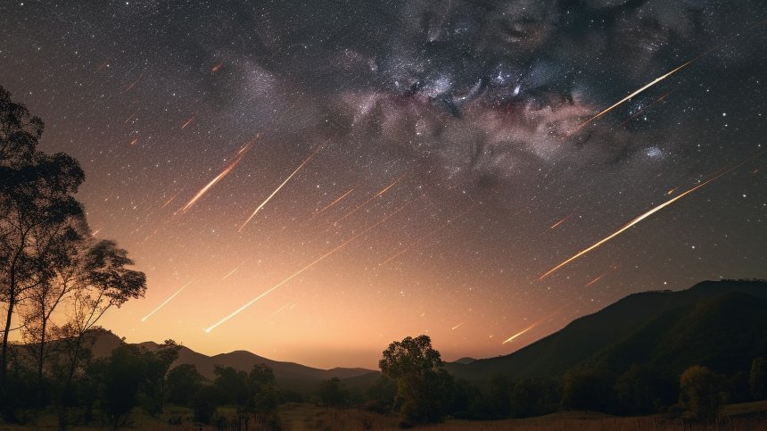 Метеорният поток Геминиди представя небесно шоу на 13 срещу 14 декември