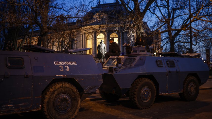 "Конвой на свободата" и в Париж, полицията е задържала стотици автомобили
