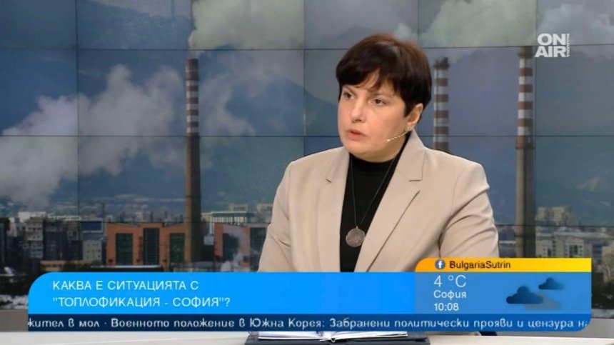 Бонка Василева, ПП-ДБ-СС: Разпадът на "Топлофикация София" е очевиден