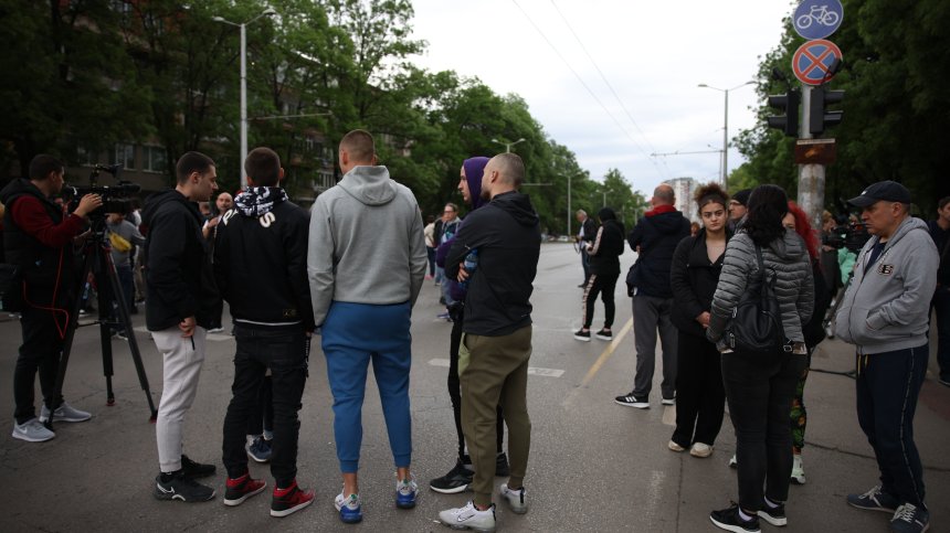 С искане за наказания за убийците на пътя: Протестиращи затвориха бул. "Сливница"