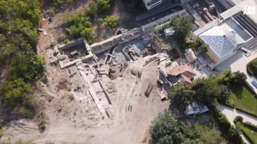 Откриха римски нимфеум при разкопки край Бургас