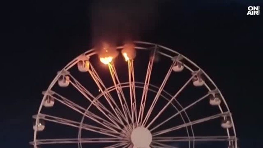 Очевидец на пожара на виенското колело: Видяхме пушек и усетихме странна миризма