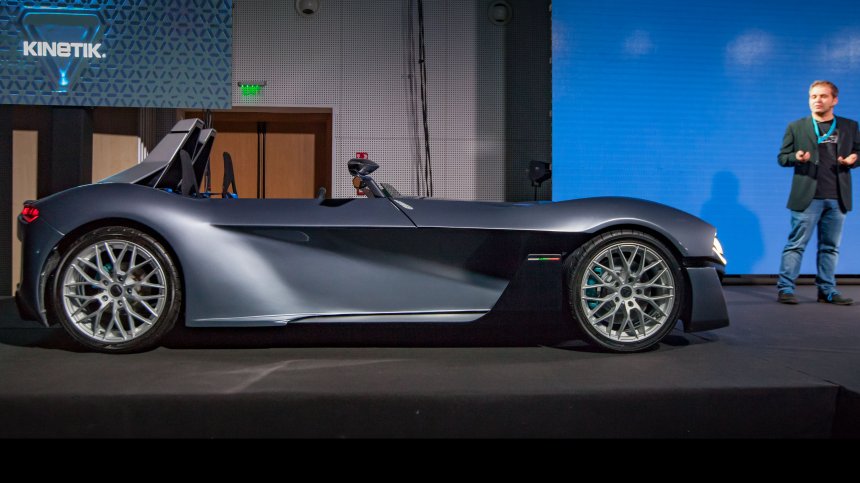 Първият български спортен е-автомобил с мощност от 644 конски сили