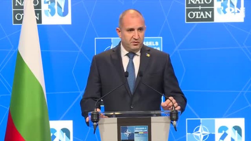 Президентът Радев:&nbsp;Не виждам бъдещето на НАТО като пазар, а като съюз на партньори
