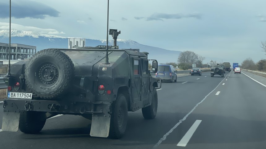 Военна техника ще премине по пътищата у нас