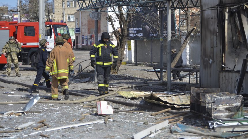 Масиран руски обстрел разтърси Херсон