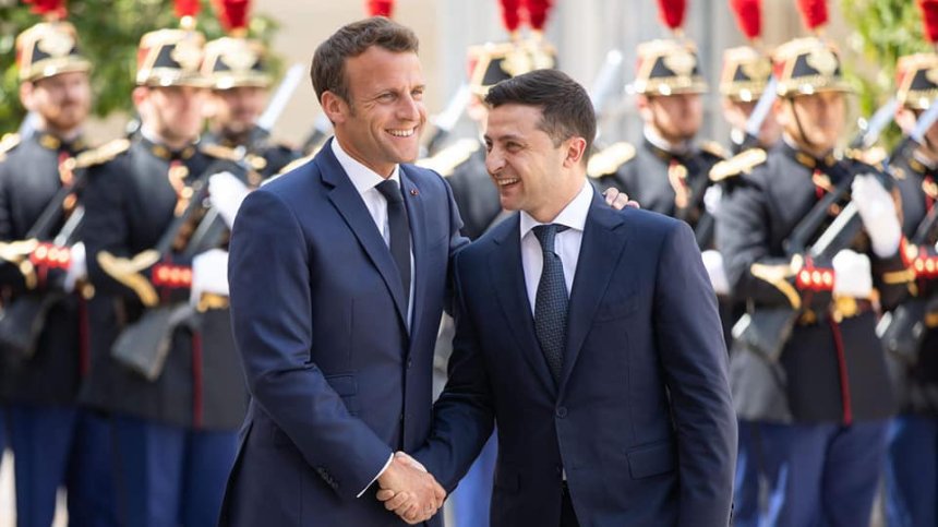 Франция праща оръжия на Украйна, Зеленски: Антивоенната коалиция работи!