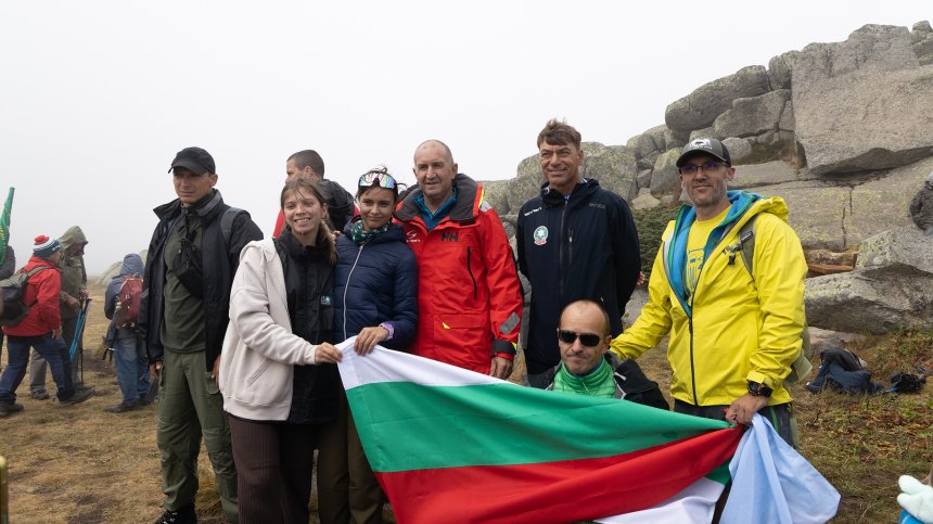Радев се качи на Черни връх: Духът на Алеко и неговите идеали са живи