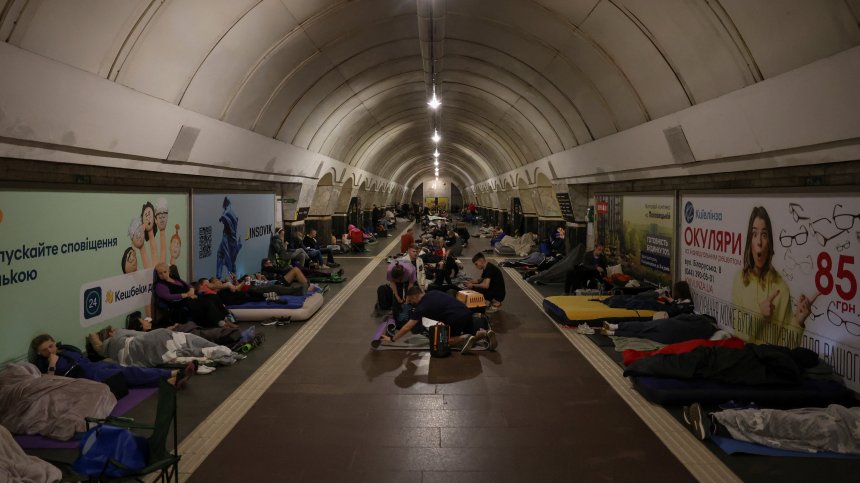 Така изглежда Киев след поредните руски атаки (СНИМКИ)