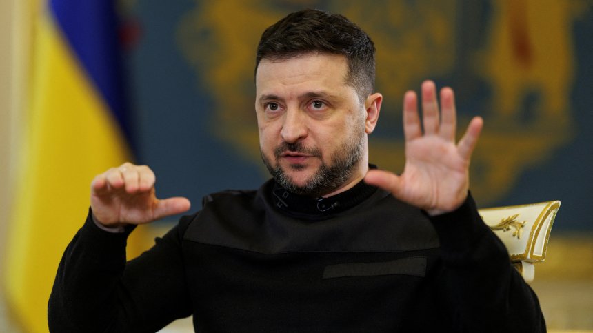 Зеленски: САЩ ще гарантират сигурността ни, ако Украйна предаде Донбас на Русия