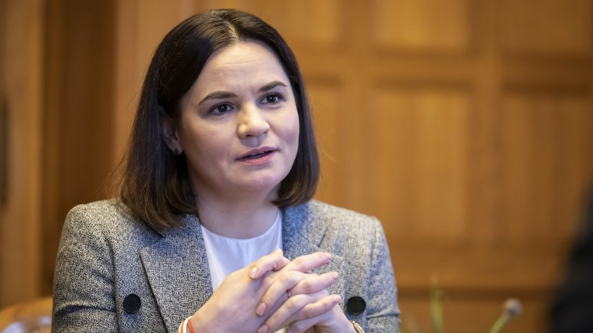 Светлана Тихановская в България: Демократичният свят да отговори решително на диктаторите